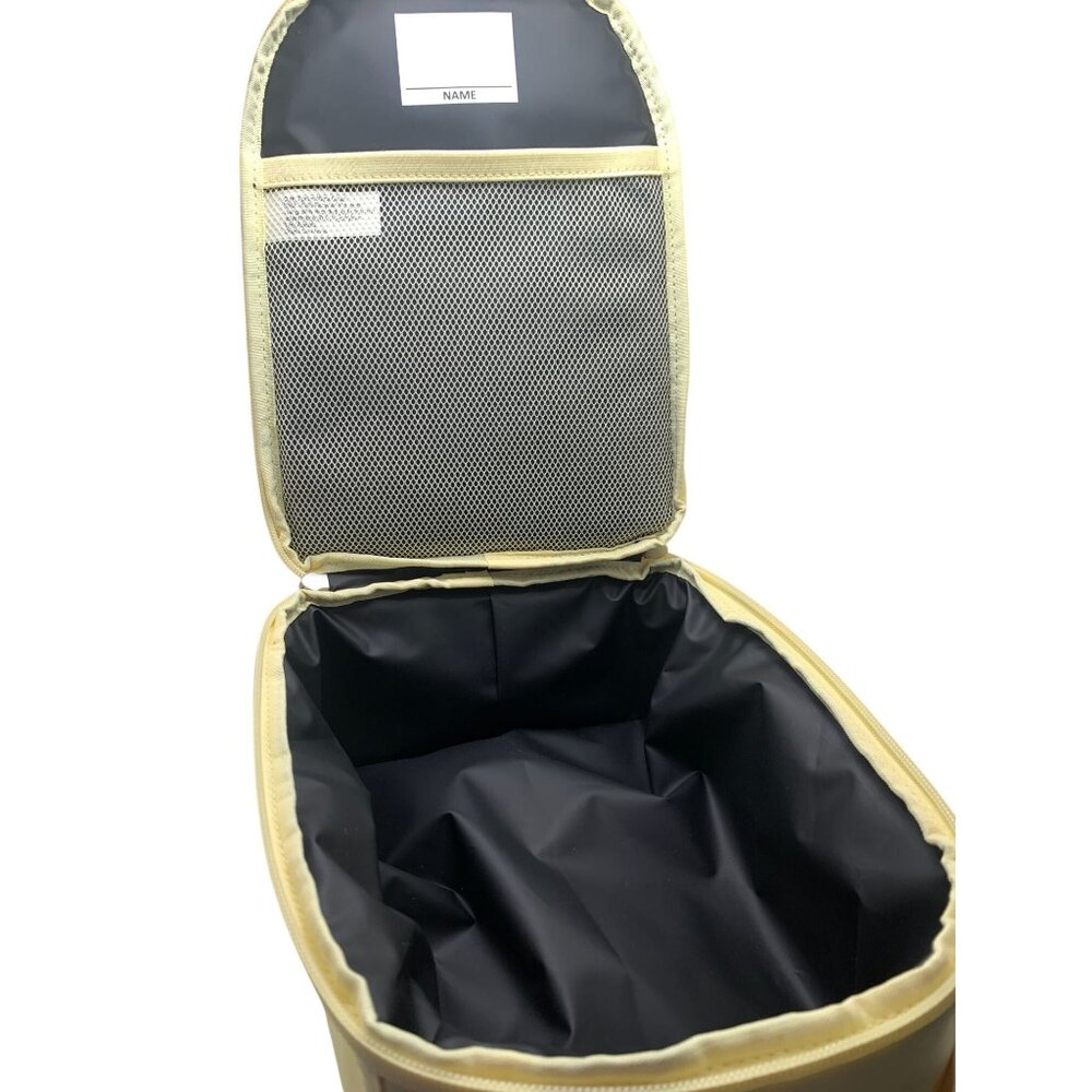 All In Motion Cream Lunch Kit With Mesh Pocket & Name Tag - Picture 3 of 5